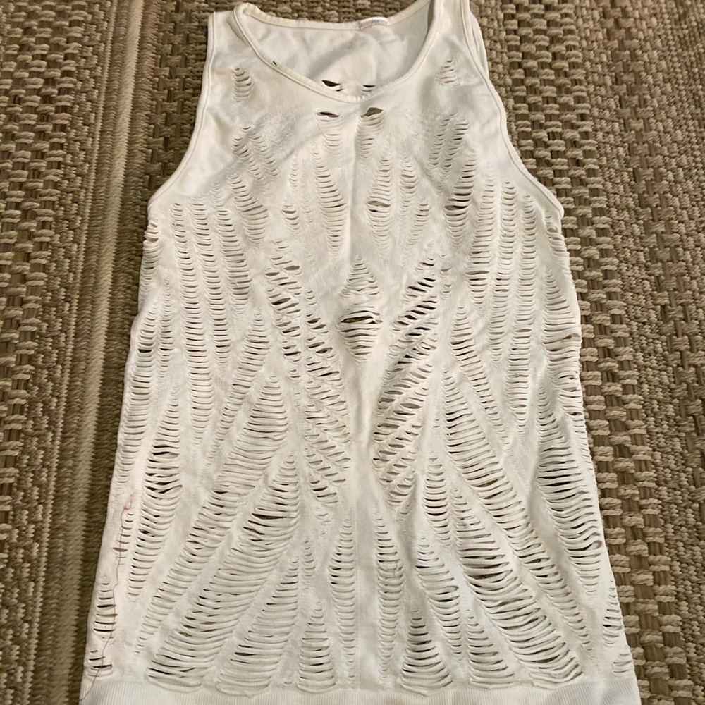 Alo see through tank top